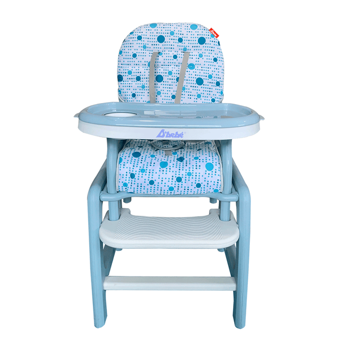 Silla Alta Multiconfort D'Bebe 3 en 1, escritorio, periquera y silla