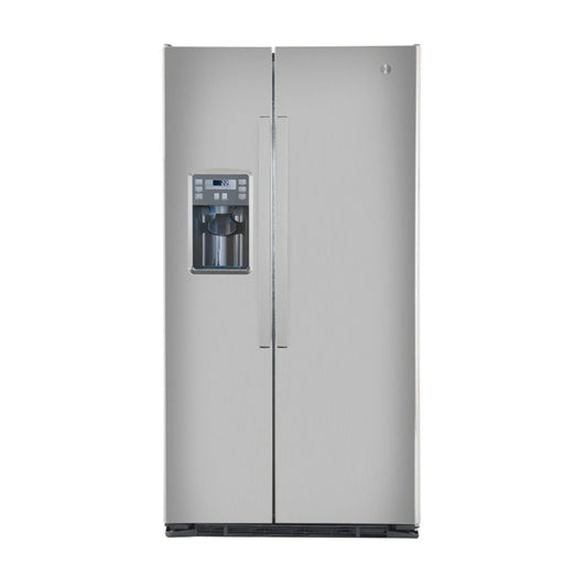 Refrigerador Dúplex GNM26AEKFSS GE 26 pies cúbicos, acero inoxidable
