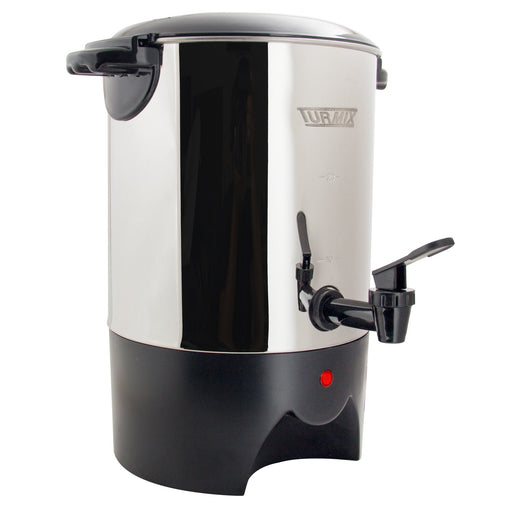 Cafetera Percoladora TU34 Turmix 20 tazas, 4,5 litros, acero inoxidable